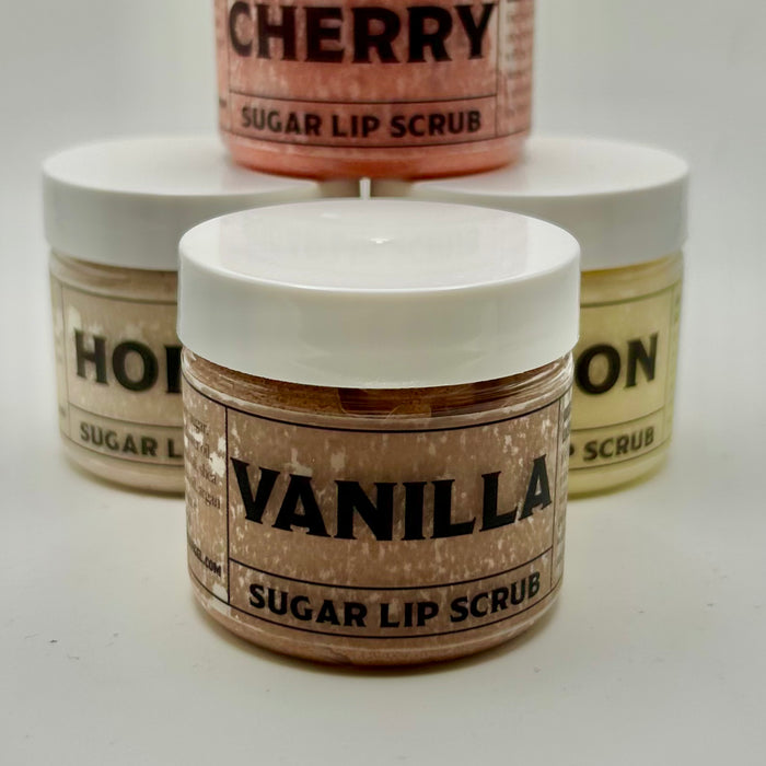 vanilla - sugar lip scrub