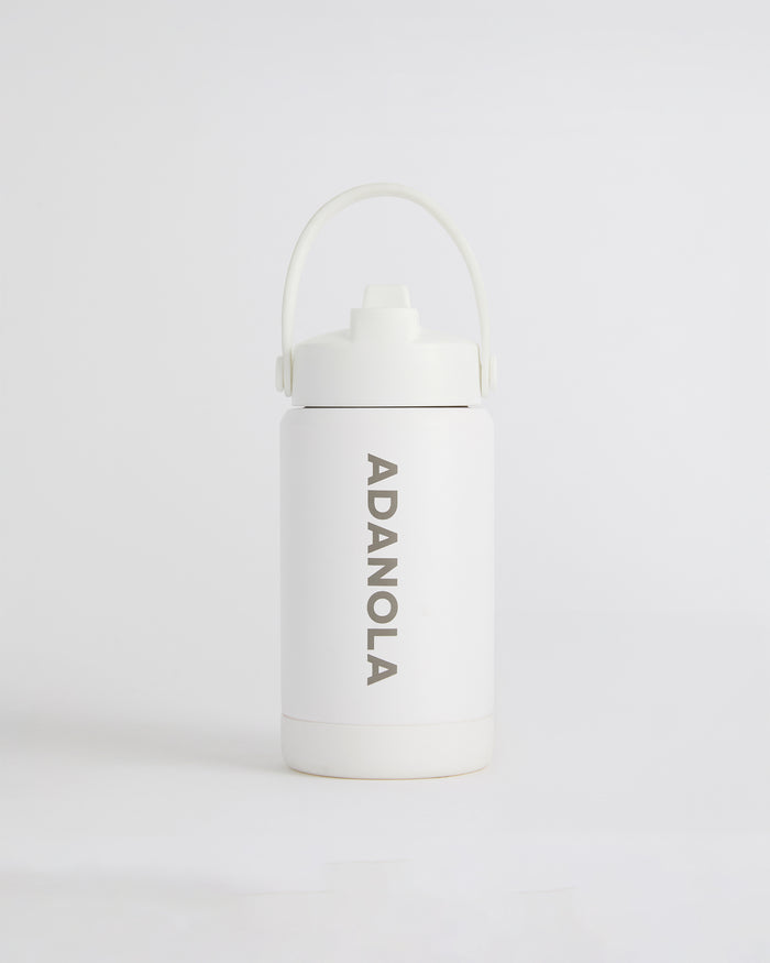 Adanola Water Bottle 350ml - White