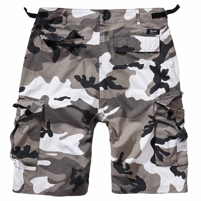rear of brandit bdu ripstop shorts urban