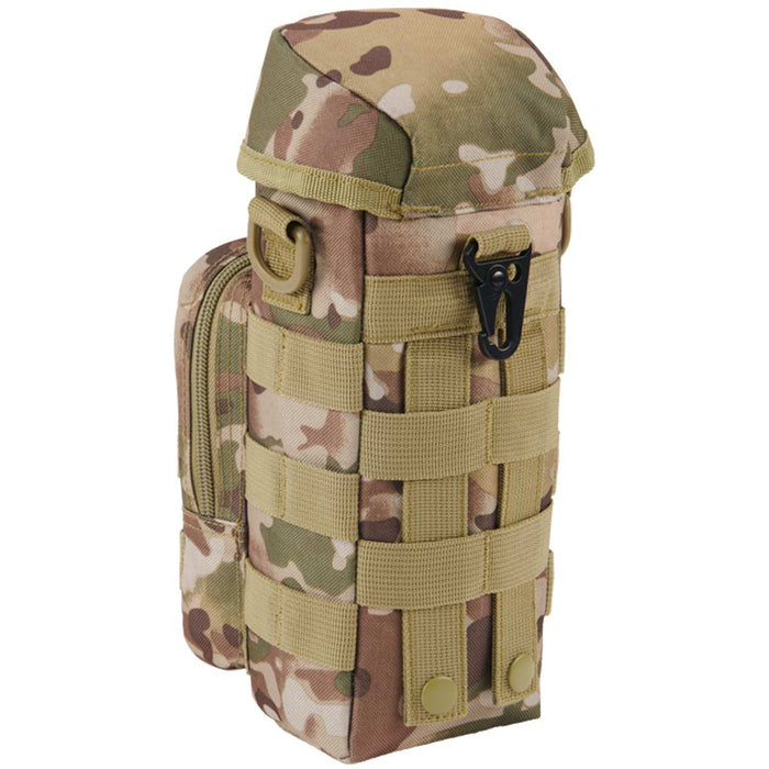 rear of brandit bottle holder II tactical camo
