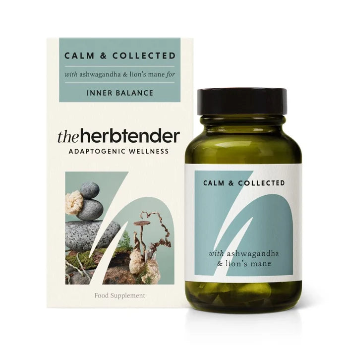 Calm & Collected with Ashwagandha & Lion's Mane for Inner Balance