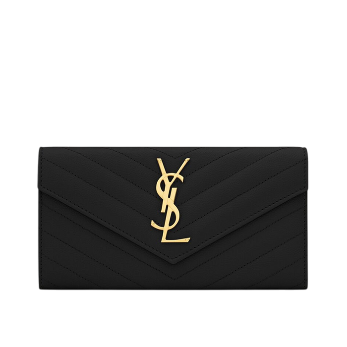CASSANDRE MATELASSÉ LARGE FLAP WALLET