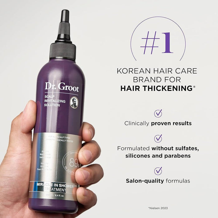 Dr.Groot Scalp Revitalizing Solution Miracle In Shower Treatment 250ml