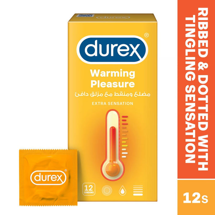 Durex Pleasure Max Warming 12 S
