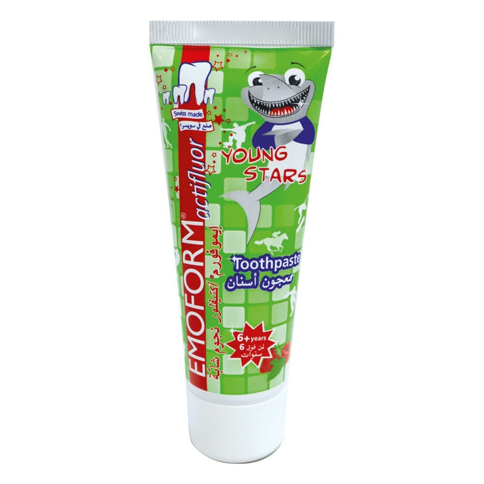 Emoform Actifluor Young Stars 6+ Toothpaste 75Ml