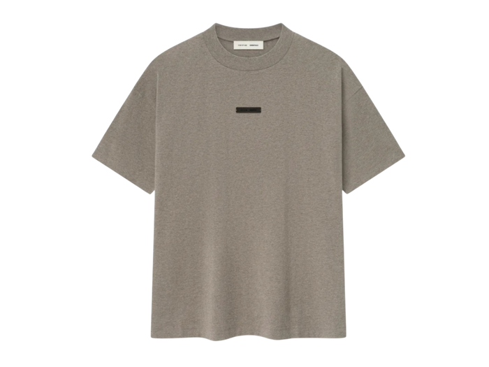 Essentials SS Tee Heather Grey (SS24)