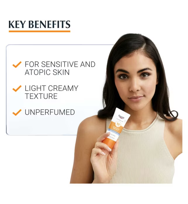 Eucerin Sensitive Protect Sun Cream SPF50+