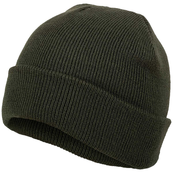 highlander deluxe watch cap olive green