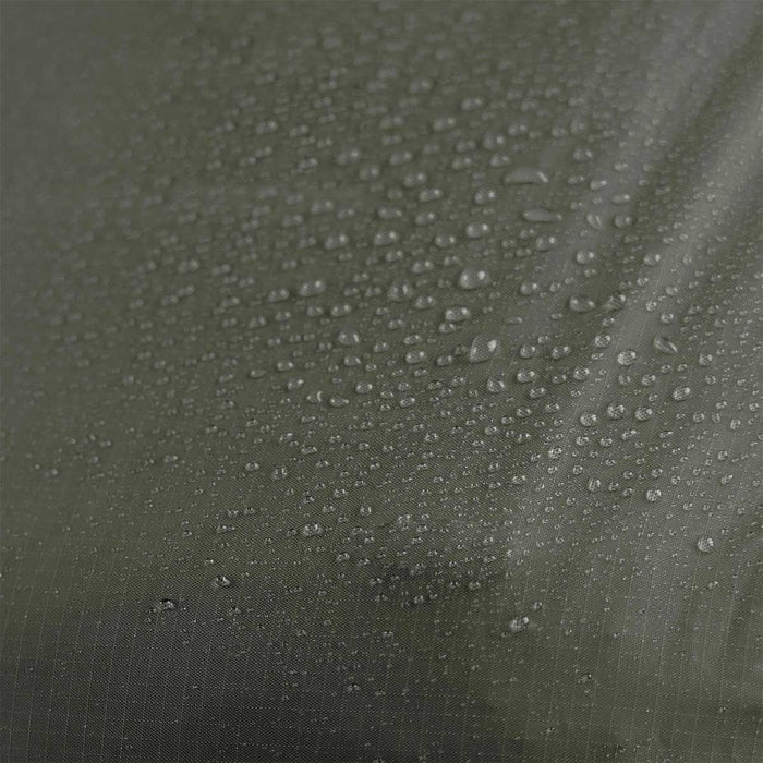 highlander ducks back raincover ranger green material swatch xl