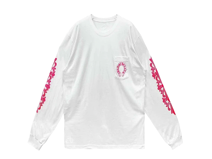 Horseshoe Logo Long Sleeve Pocket T-Shirt