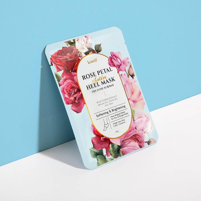 Koelf Rose Petal Heel Mask 1 Pair
