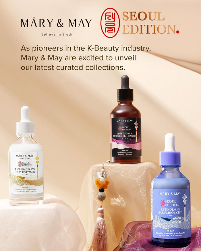 Mary & May Vegan RlRetinol 0.1% Bakuchiol Cica Serum 80ml