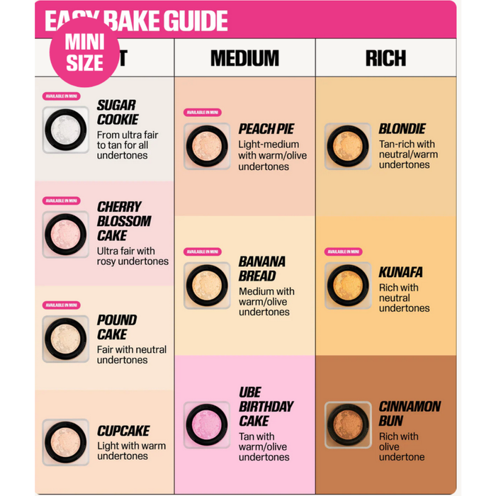 MINI Huda Beauty Easy Bake Loose Powder ( Old Version)