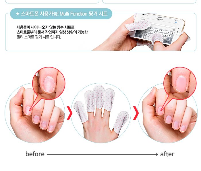 Nails Finger Glove
