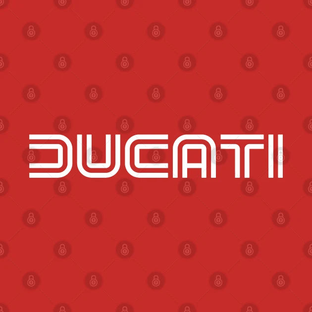 Retro 70S Ducati Hoodie