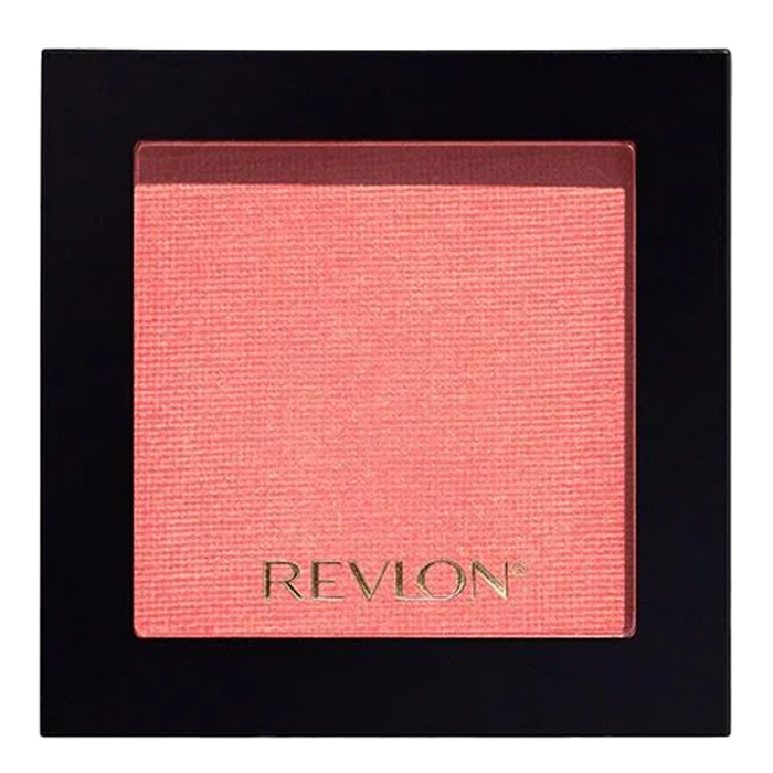 Revlon Powder Blush 029 ROSE BOMB – rosy red pressed blush with vivid payoff, talc-free pigment & soft-focus texture