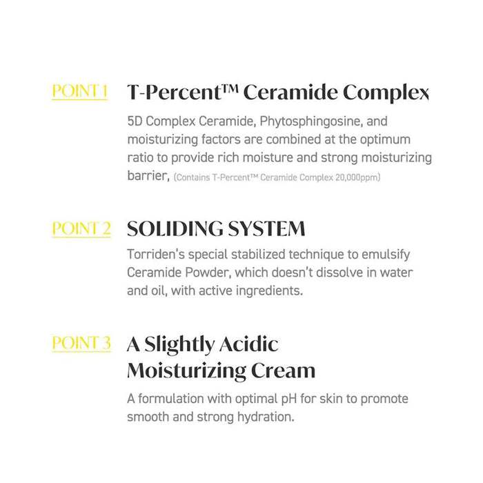 Torriden SOLID IN Ceramide Cream Nudie Glow Australia