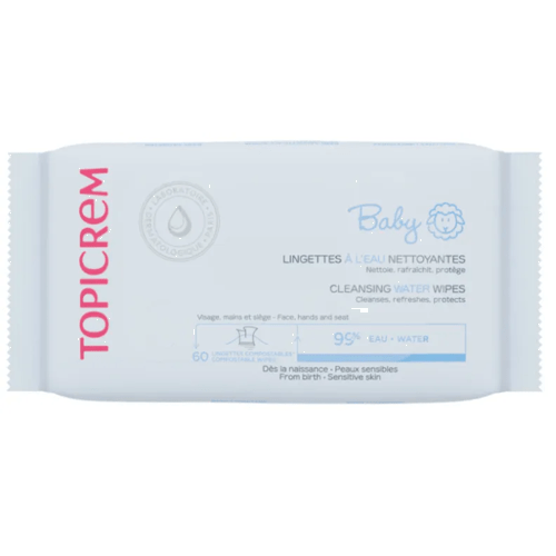 Topicrem Baby Wipes 60s