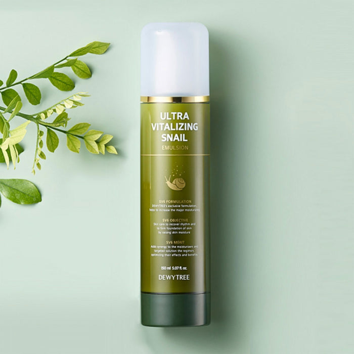 DEWYTREE Ultra Vitalizing Snail Emulsion Nudie Glow Korean Skin Care Australia