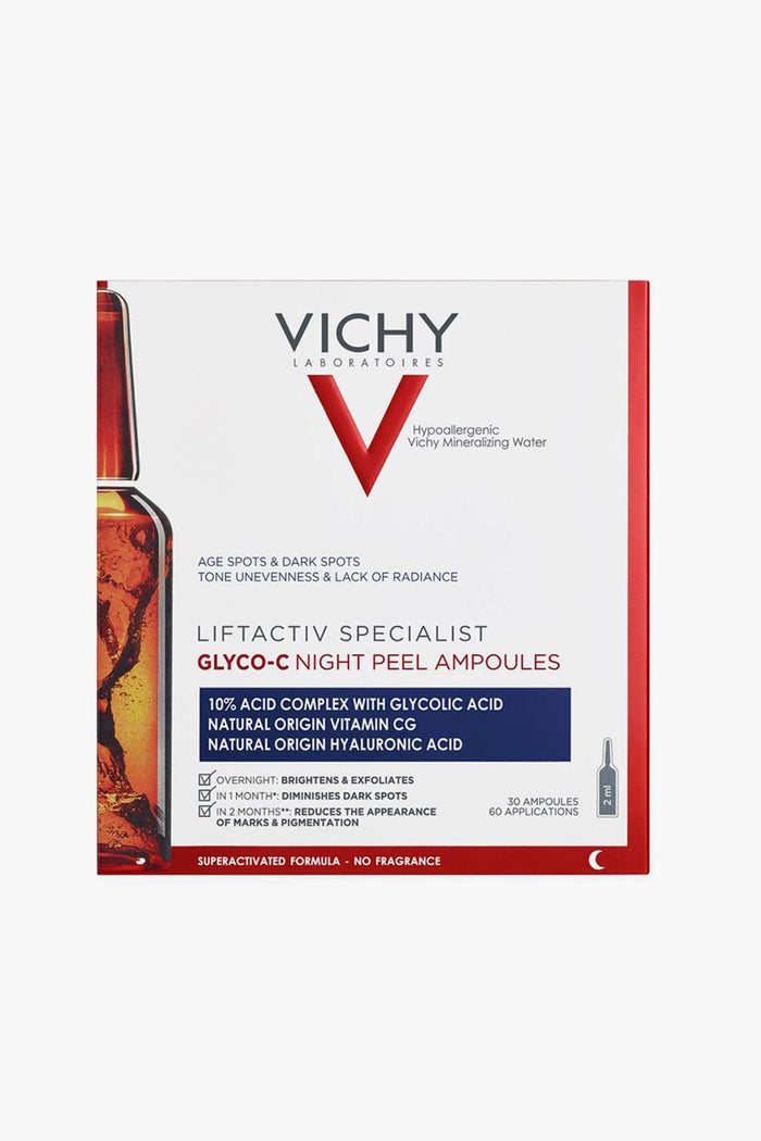 Vichy Liftactive Specalist Glyco-C Night Peel Ampoules 2 ml x 30 - Makkah Pharmacy