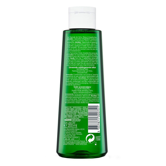 Vichy Normaderm Pore Tightening Toner for Oily/Acne Skin with Salicylic and Glycolic Ccid, 200ml - Makkah Pharmacy