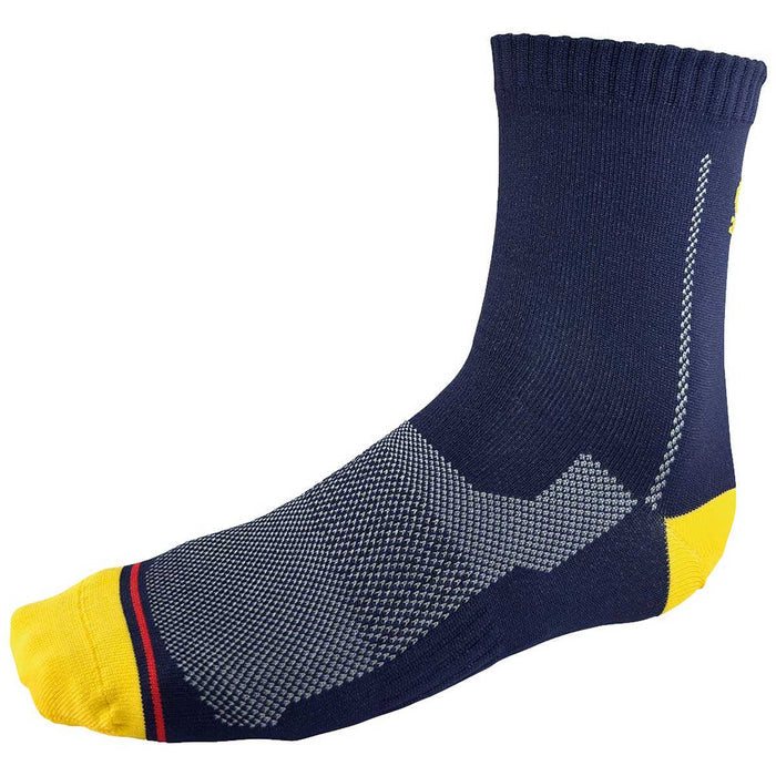 1000 mile all terrain repreve socks navy yellow