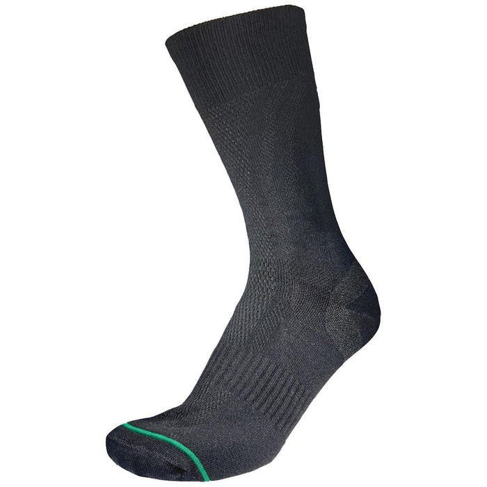 1000 mile double layer repreve black socks