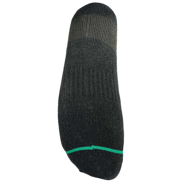 underfoot panels on 1000 mile double layer black repreve socks
