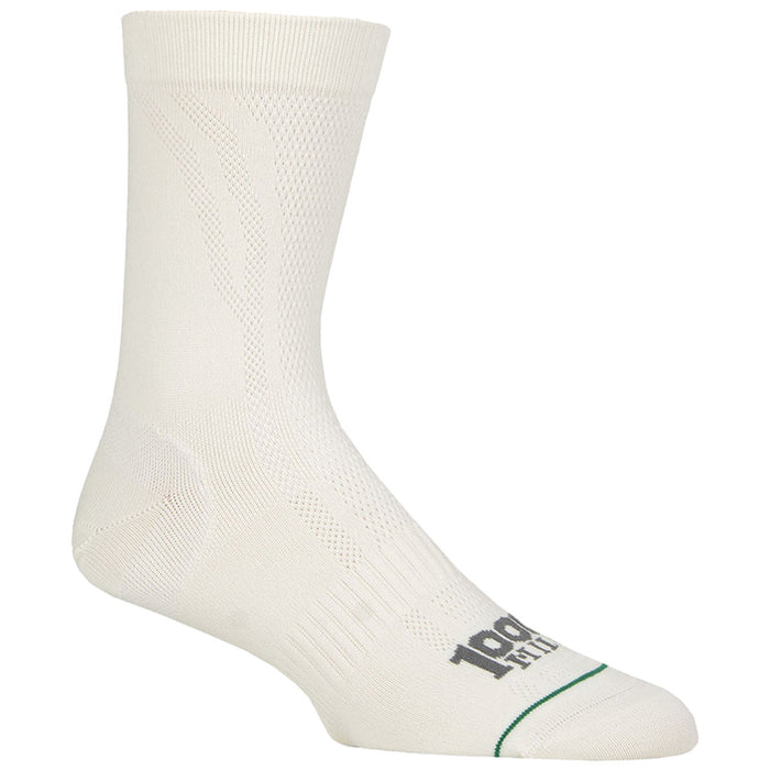 1000 mile double layer repreve socks white
