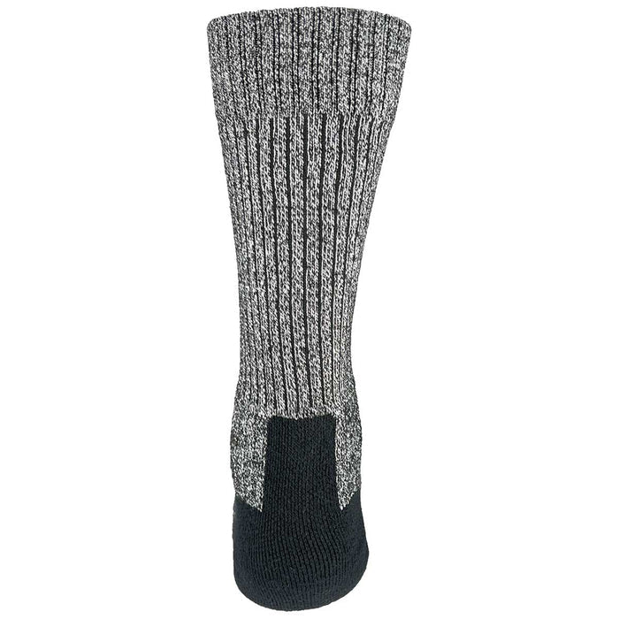 padded heel of 1000 mile fusion repreve charcoal marl walking socks charcoal