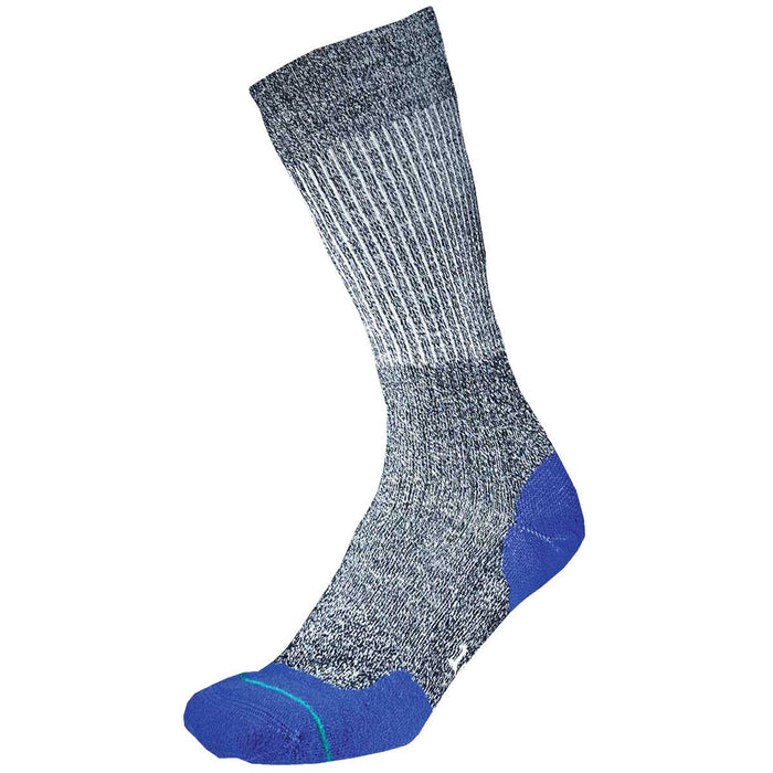 1000 mile fusion repreve walking socks charcoal royal blue
