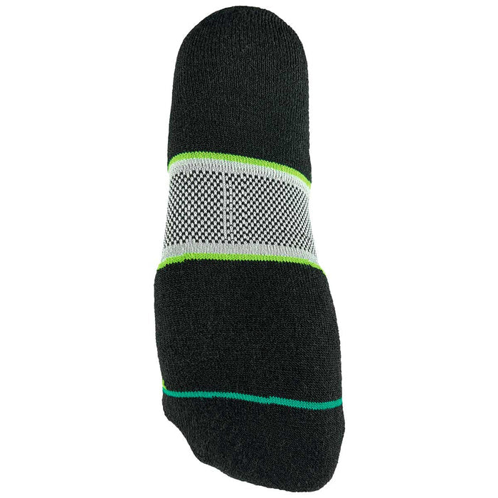 1000 mile twin pack trek repreve single layer socks with arch support