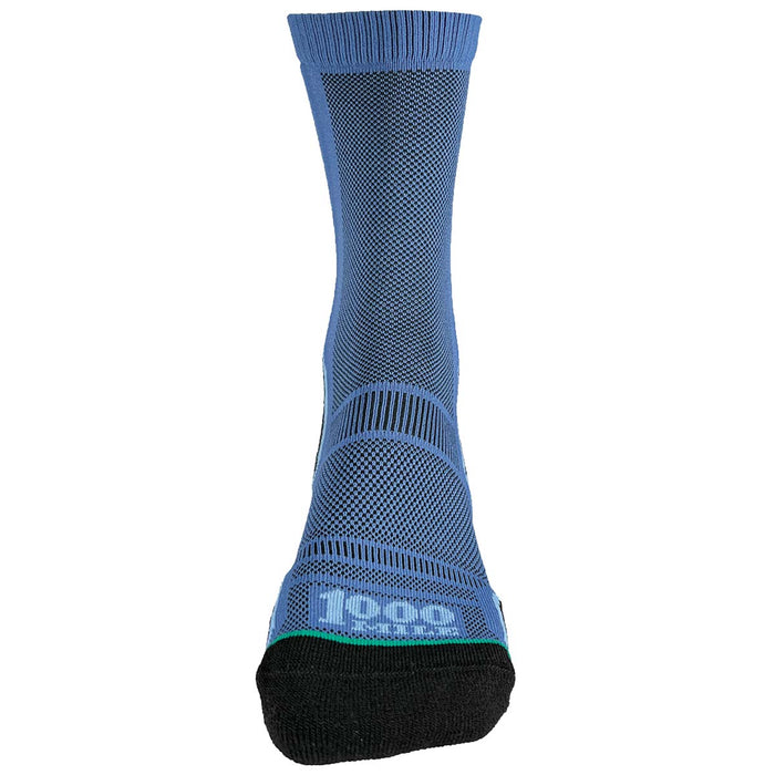 front view of 1000 mile twin pack trek single layer socks
