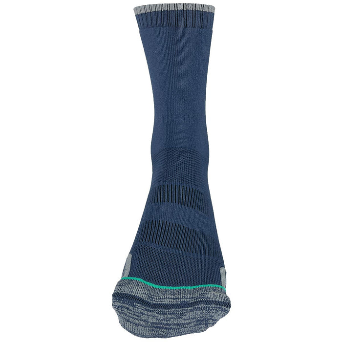 1000 mile twin pack walk repreve single layer socks with flat toe seams