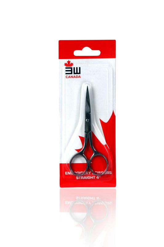 3W 03-304 Embroidry Scissor 4 In Straight