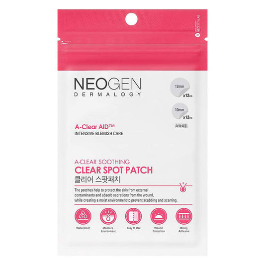 Neogen A-Clear AID Soothing Spot Patch Nudie Glow Korean Skin Care Australia