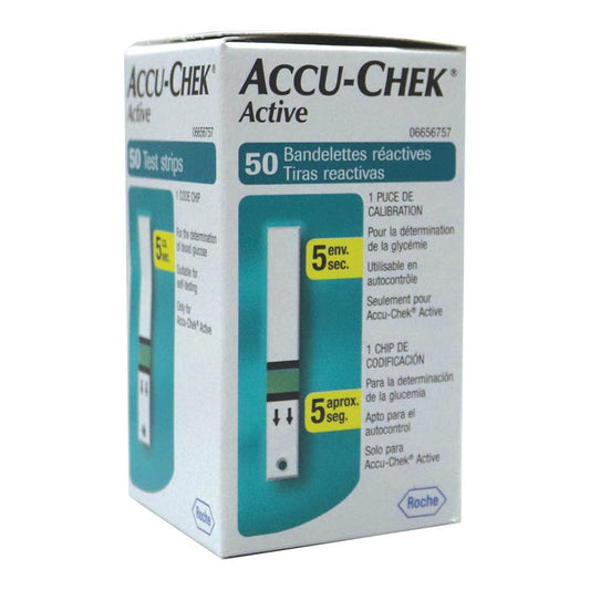 Accu-Chek Active Test Strips 50's