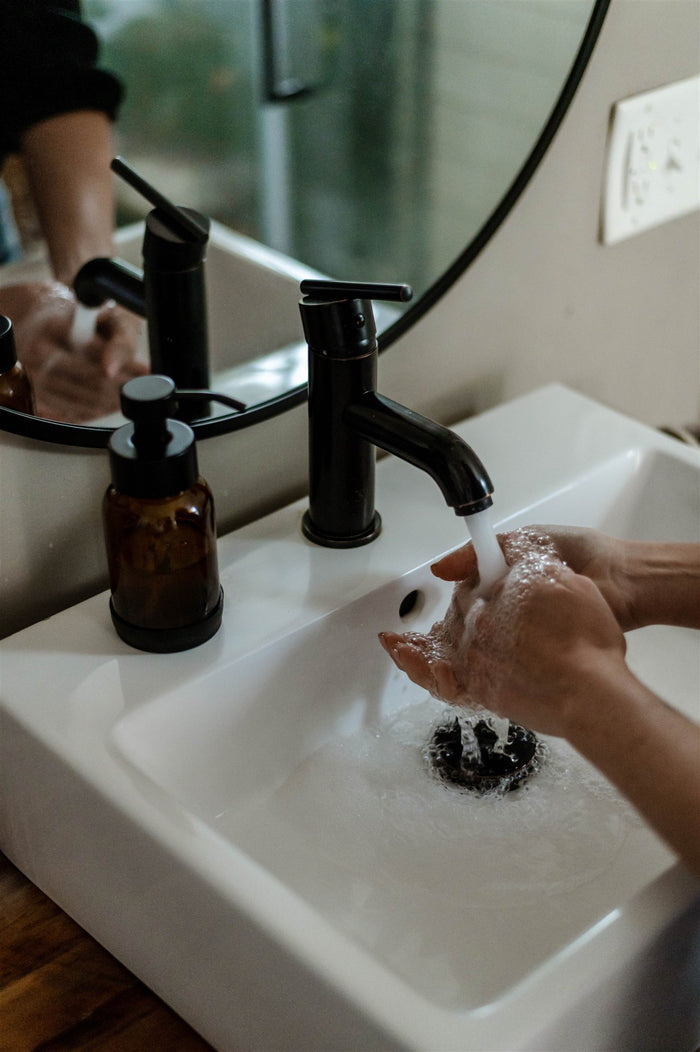 Amber Foaming Soap Dispenser