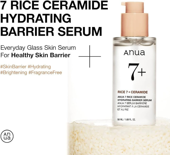 Anua Rice Ceramide 7 Hydrating Barrier Serum 50ml / 1.69fl. oz.