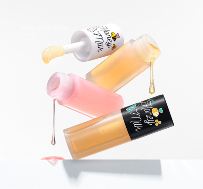 A'pieu Honey & Milk Daily Peach Lip Oil 5g