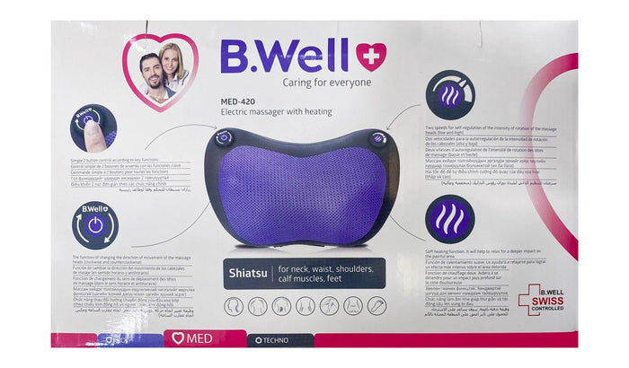 B-Well Electric Massager with Heating Med-420 - Makkah Pharmacy