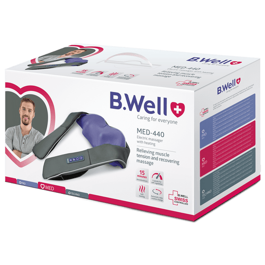 B-Well Electric Massager with Heating Med-440 - Makkah Pharmacy