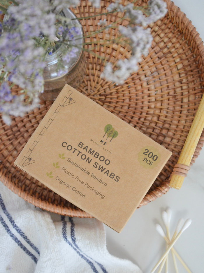 Bamboo Cotton Swabs