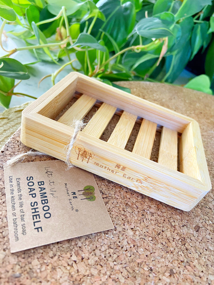Bamboo Soap Dish: Multiple Styles