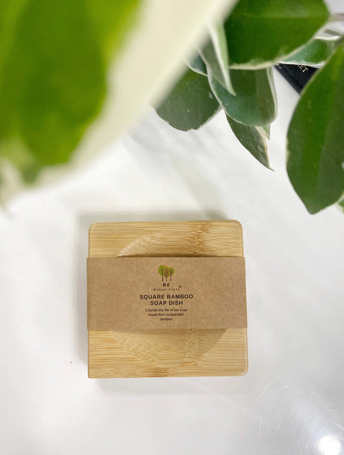 Bamboo Square Soap Dish
