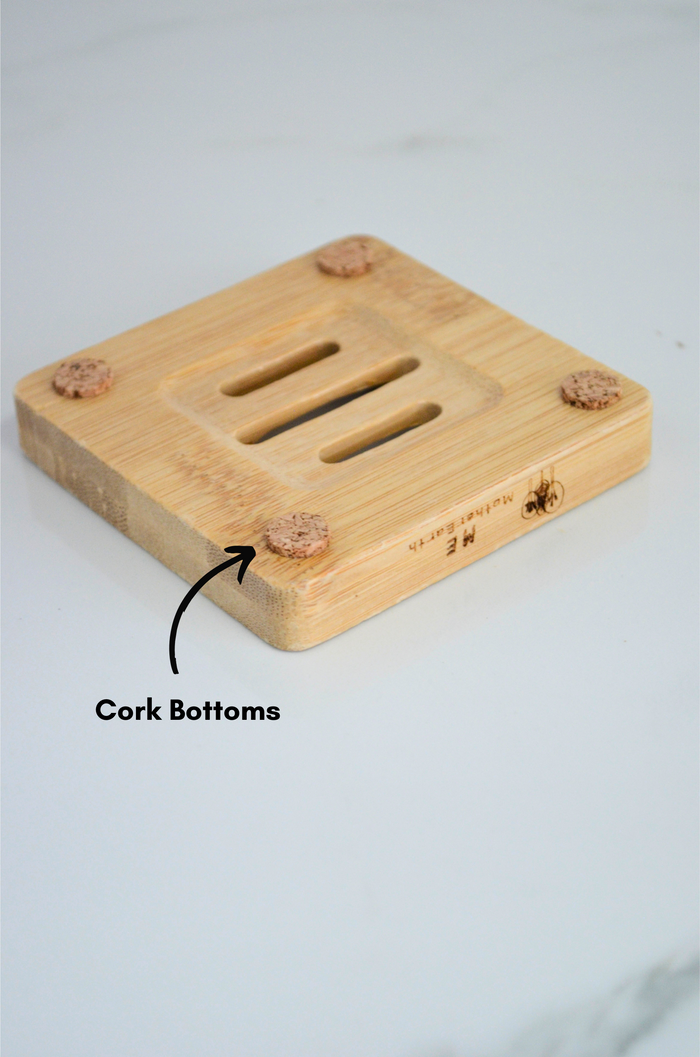 Bamboo Square Soap Dish