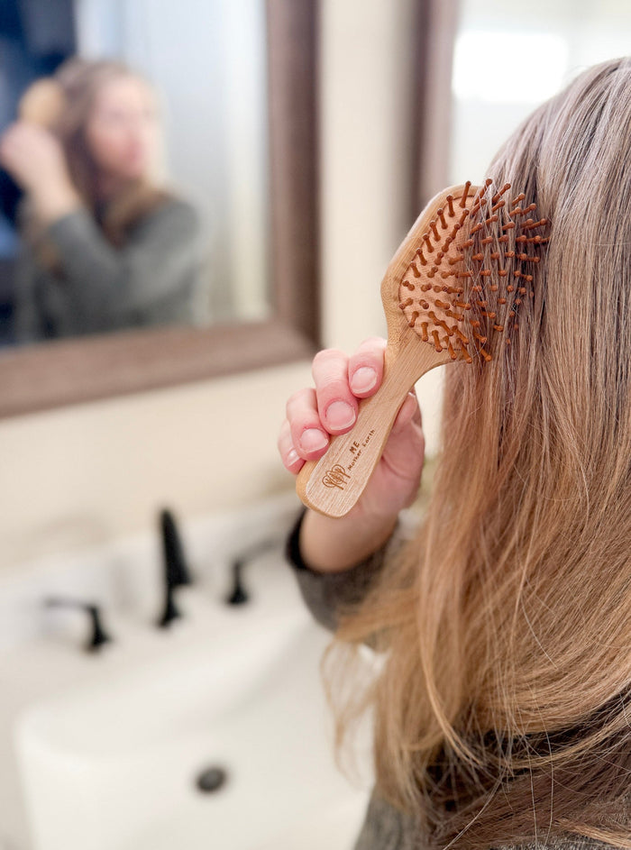 Bamboo Travel Hairbrush