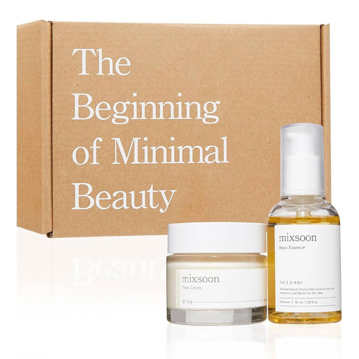 Mixsoon Bean Essence and Cream Duo Set Nudie Glow Australia