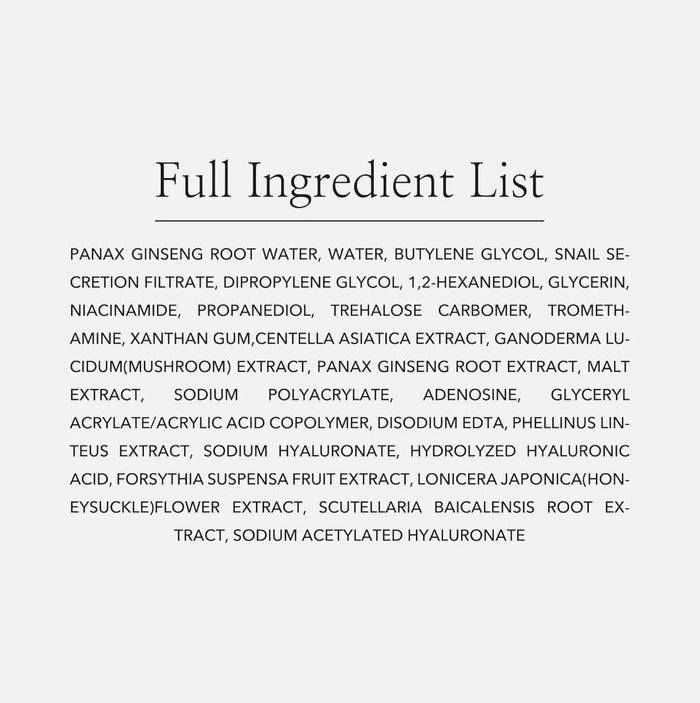 Beauty of Joseon Revive Snail Mucin Ginseng Serum 30ml / 1 fl. oz.
