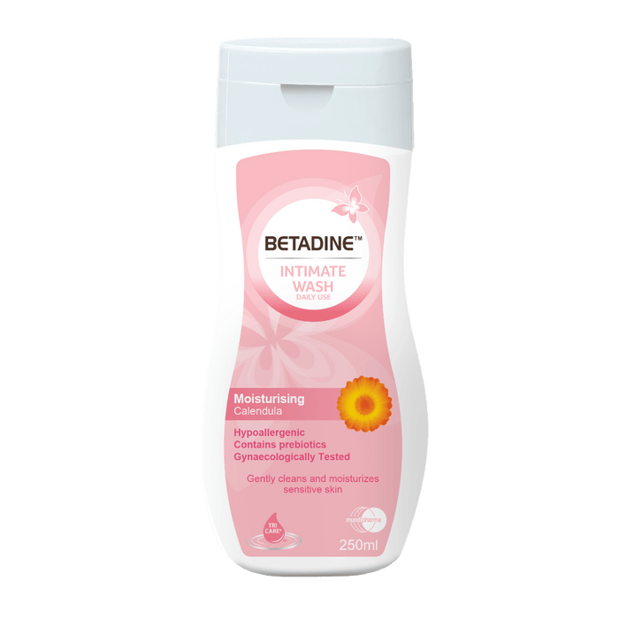Betadine Moisturizing Calendula Daily Intimate Wash, 250ml - Makkah Pharmacy